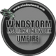 A badge that says windstorm insurance network umpire.